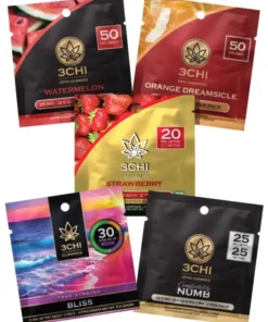 5-Pack Best-Selling THC Gummies Sampler Bundle