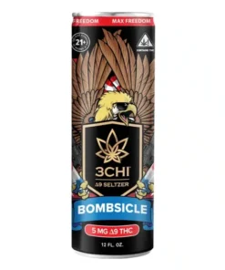 Delta 9 THC Seltzer – Bombsicle – 5mg
