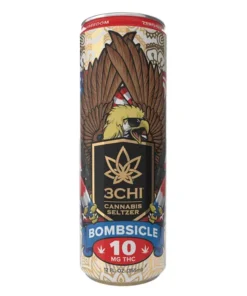 Delta 9 THC Seltzers – Bombsicle – Sugar Free – 10mg